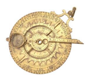 Historic astronomy instrument symbolizing humanity’s effort to discover how old is the universe.