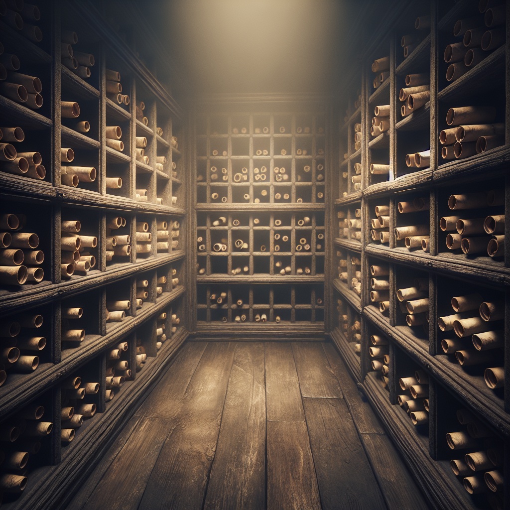 Ancient scrolls stored in shelves representing preserved historical texts related to the question “is the Bible true.”