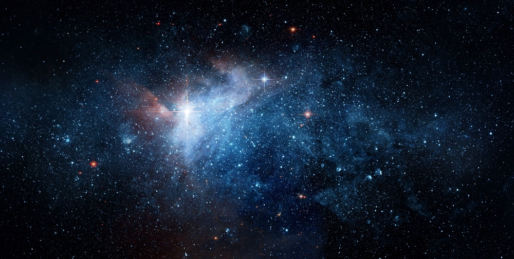 A picture of the universe God created with evidence that He exists